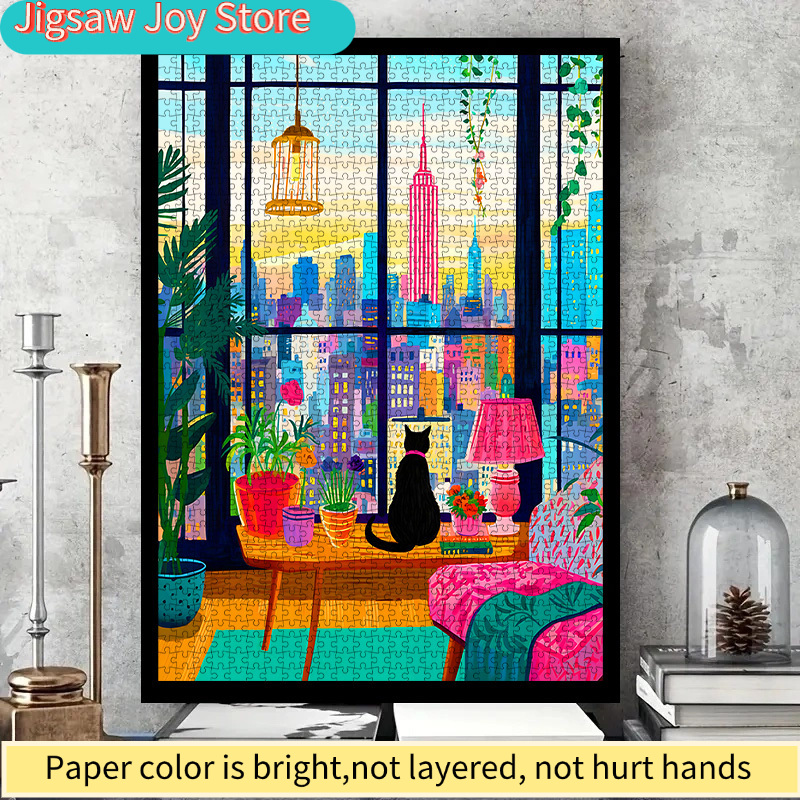 DIY Paper Puzzle, New York Cit - Plant Parental recensie en prijs
