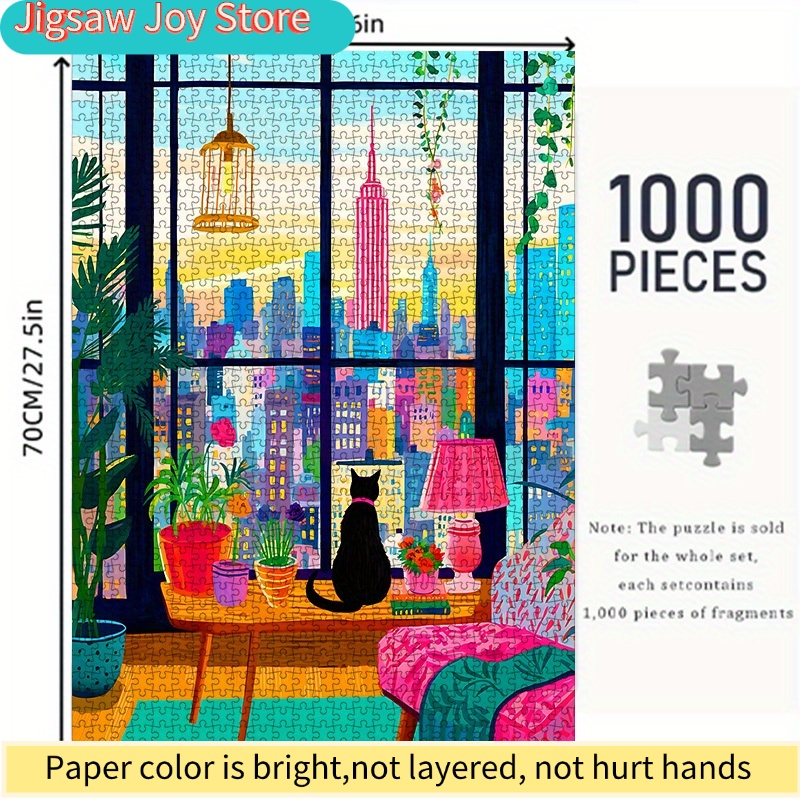 DIY Paper Puzzle, New York Cit - Plant Parental recensie en prijs