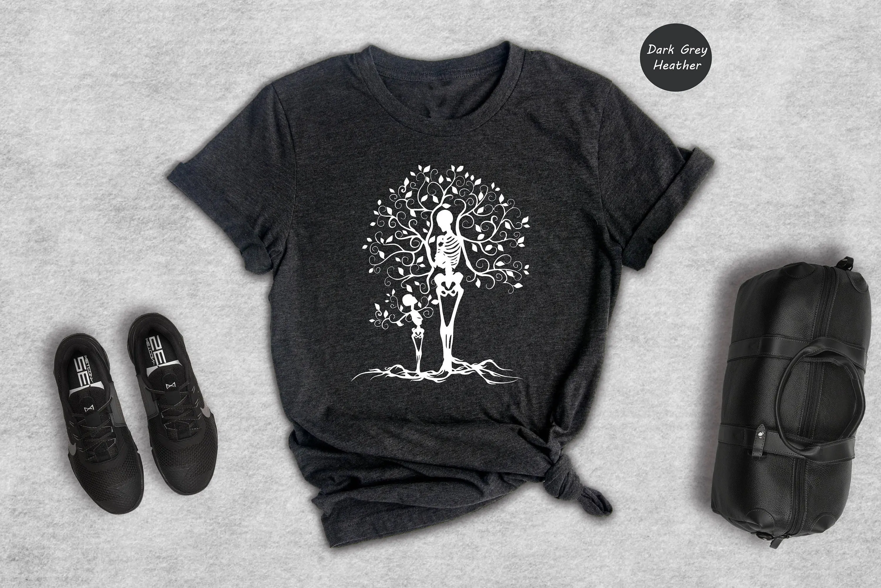 Skeleton Parent Tree T Shirt P - Plant Parental recensie en prijs