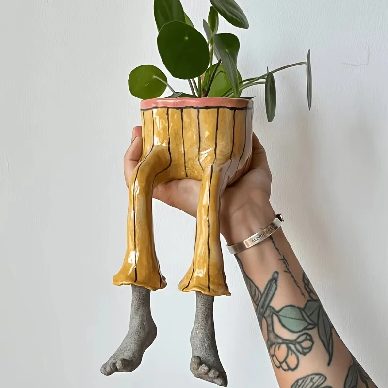 Whimsical Resin Leggy Planter  - Plant Parental recensie en prijs