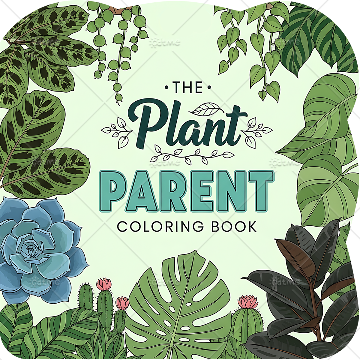 THE Plant PARENTE Coloring Boo - Plant Parental recensie en prijs